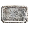 Jan Barboglio Mission Tray, Nickel 20x13x1 in 2333NK