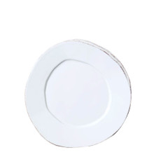 Vietri Lastra White Salad Plate 8.75 in. LAS-2601W