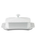 Rosenthal Maria White Butter Dish, Covered 10430-800001-15169