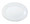 Vietri Lastra White Small Oval Platter 13x10 in. LAS-2625W