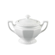 Rosenthal Maria White Sugar Bowl, Covered 9 oz 10430-800001-14330