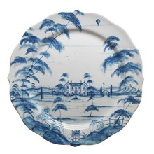Juliska Country Estate Delft Blue Charger Plate Main House 13.5 in CE09.44