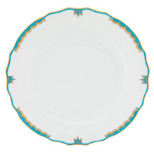 Herend Princess Victoria Turquoise Dinner Plate 10.5 in ABGNTQ01524-0-00