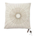Jan Barboglio Aura Pillow Velvet with metallic celestial embroidery 24x9x24 in 6613 Fall 2020