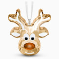 Swarovski Gingerbread Reindeer Ornament 1.75x1.5x.25 in 2020 5533944