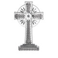 Waterford Ornaments Standing Cross 4.8 in 2020 1055096