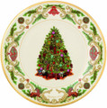Lenox Christmas Trees Around The World Plate China 2010 20th in Series 816223
