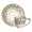 Gien Toscana Tea Cup & Saucer 1457TTHU49, 1457STHE26