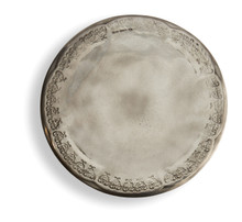 Arte Italica Vintage Pewter Cake Plate 12.5 in VIN1195
