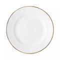 Juliska Puro Whitewash Gold Dinner Plate 11 in KS01.15