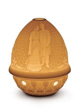 Lladro Indian Wedding Lithophane 3.5x3.5x4.7 in 01017361