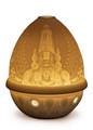 lladro Lord Balaji Lithophane with Rechargeable LED Light 3.5x3.5x4.7 in 01017457