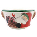 Vietri Old St. Nick  Celebration Bucket with Grapes 16.5x14.5 in OSN-78106