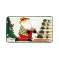 Vietri Old St. Nick Rectangular Platter 2022 Limited Edition 13.75x7.75 in OSN-78122-LE