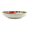 Vietri Old St. Nick Round Shallow Bowl with Train 13.5x3 in OSN-78103