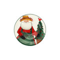 Vietri Old St. Nick Salad Plate 2022 Limited Edition 8.5 in OSN-78119-LE
