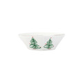 Vietri Lastra Holiday Oval Bowl, Small 7x5.5 in LAH-2607