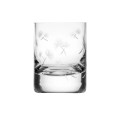 Moser Whiskey Set Shot Glass Dandelions Clear 2 oz 36517-01