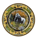 Versace La Regne Animal Bob Gorilla Wall Plate 11.75 in 19300-403666-20030