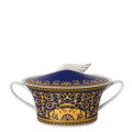 Versace Medusa Blue Vegetable Bowl Covered 19325-409620-11320
