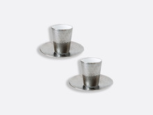 Bernardaud Divine Espresso Cup & Saucer without handle 3 oz 1388.21637