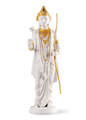 Lladro Rama Sculpture, Golden Luster 4x4x11.8 in 01009715 