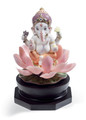 Lladro Padmasana Lord Ganesha Figurine 7x5x5 in 01008635