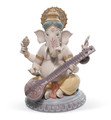 Lladro Veena Ganesha Figurine 9x7x6 in 01008288