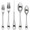 Dansk Torun FW one each: Dinner Knife, Dinner fork, Salad Fork, Soup Spoon (NO TEA SPOON) 3471813