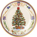 Lenox Christmas Trees Around The World Plate 2023 Croatia 33rd in Series 894958