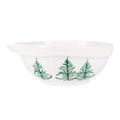 Vietri Lastra Holiday 2024 Large Mixing Bowl 14x13x4.5 in LAH-26106