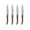 Couzon Lou Laguiole Volcano-Steak-Knives Set of Four 546696