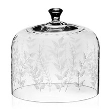 William Yeoward Crystal Fern Cake Dome 11 in 803271