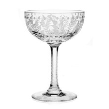 William Yeoward Crystal Fern Coupe Champagne 6.5 in 802358