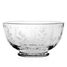 William Yeoward Crystal Fern Salad Bowl 9.25 in 802599