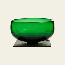 Jan Barboglio Papa-cito Bowl on Iron Stand 7x7x4 in 3378GR