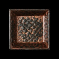 Jan Barboglio Senor Hammered Iron Tray 8x8x2 in 3444
