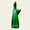 Jan Barboglio Angel Bendito Large Decanter with Iron Angel Halo Topper Verde 5x4x13 in 5552GR