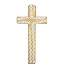 Herend Religious Cross Butterscotch 4.75x2.25 in  VHJ----07841-0-00