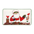 Vietri Old St. Nick 2025 Limited Edition Rectangular Platter 13.75x7.75 in OSN-78157-LE