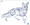 Swarovski German Shepherd 2.5x3.25x1.25 in7619NR000007