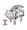 Swarovski Grand Piano with Stool 2.5 in 174506