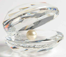 Swarovski Shell with Pearl 7624NR55