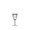 Pope Liquor Glass Silver 1 oz 11497-01