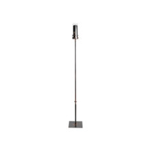 Jan Barboglio Cruz Antorcha Cast Iron Candlestick Torch with Forged Iron Crosses 10x10x72 in 4691