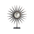 Jan Barboglio El Soltero Forged Iron Sun God Nickel-plated Cast Iron Face with Beaded Trim Large 27x6x36 in 7263
