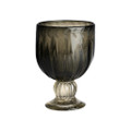 Jan Barboglio Gloria Goblet on a Balin Base Grey 4x4x6 in 3251NC