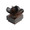 Jan Barboglio Rosa Iron Atop a Cast Iron Square Box 5x5x4 in 1715