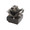 Jan Barboglio Rosa Iron Atop a Cast Iron Square Box Nickel-plated 5x5x4 in 1715NK