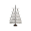 Jan Barboglio Arbol-ito Cast and Forged 5-Arm Iron Tree with 30 Hooks (Zapotec-ita Angels not included) 3200